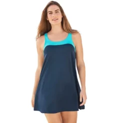 Swim 365 Women’s Plus Size Two-Piece Colorblock Swim Dress 9 Swim 365 Women’s Plus Size Two-Piece Colorblock Swim Dress -Swimwear Promotion Store GUEST 11dfea08 7ba1 41e4 ad51 e7b97e06cfc1