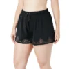Swim 365 Women’s Plus Size Laser-Cut Swim Short