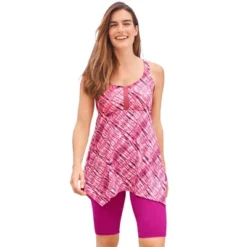 Swim 365 Women’s Plus Size Longer-Length Tankini Top -Swimwear Promotion Store GUEST 4405ade4 7ef4 467c 8157 e6fa3e0e8172