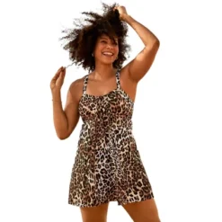 Swim 365 Women’s Plus Size Two-Piece Flyaway Swim Dress -Swimwear Promotion Store GUEST 50934551 d570 4ae5 b0c9 9ababe6af206