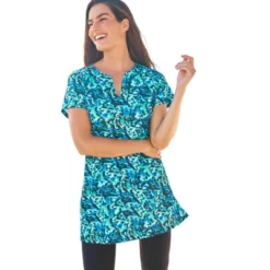 Swim 365 Women’s Plus Size Longer Length Short-Sleeve Swim Tunic 29 Swim 365 Women’s Plus Size Longer Length Short-Sleeve Swim Tunic -Swimwear Promotion Store GUEST 5941a2d1 b301 494c bf97 dc4978e0cf05