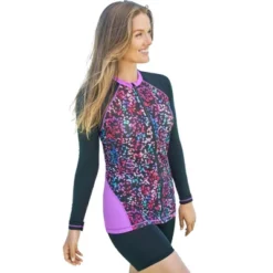 Swim 365 Women’s Plus Size Chlorine Resistant Long-Sleeve Colorblock Swim Tee 9 Swim 365 Women’s Plus Size Chlorine Resistant Long-Sleeve Colorblock Swim Tee -Swimwear Promotion Store GUEST ba36c1b9 1486 4bca a692 8439ab865b68