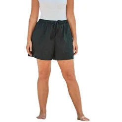 Swim 365 Women’s Plus Size Taslon® Cover Up Bottom With Elastic Waist -Swimwear Promotion Store GUEST d313b782 351c 462a a47c 1e73a4620079