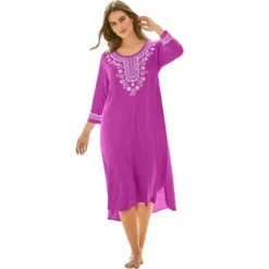 Swim 365 Women’s Plus Size Embroidered Cover Up -Swimwear Promotion Store GUEST eaaf33fd 00d5 4c6a 81d8 8a92df62f62c