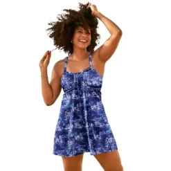 Swim 365 Women’s Plus Size Two-Piece Flyaway Swim Dress -Swimwear Promotion Store GUEST fd94710d 0cfa 4ae9 b7a0 1741033f996d
